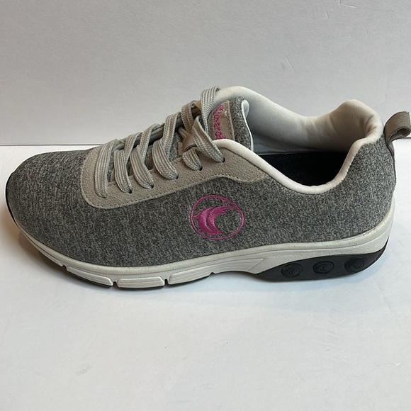 Therafit Women’s‎ Grey Pink Sneakers 7 - Picture 6 of 8